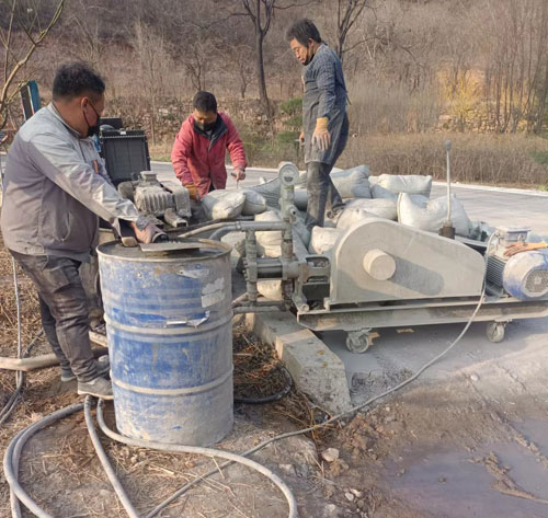 开化路面下沉注浆